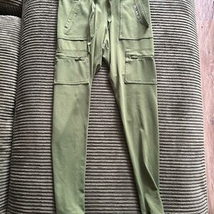 Girls Who Lift Green Joggers